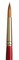 Princeton Series 4050 Heritage Synthetic Sable Brush-Short Handle Round Size 10